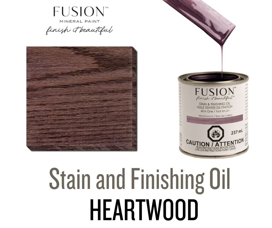 Fusion Stain and Finishing Oil (SFO) Colour: HEARTWOOD